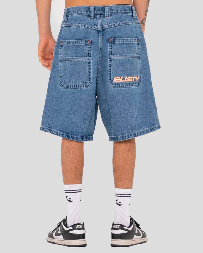 Rusty Flip Daddy 2.0 Jean Shorts for Mens