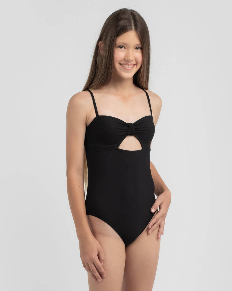 Kaiami Girls' Asher Cut Out One Piece Swimsuit for Womens