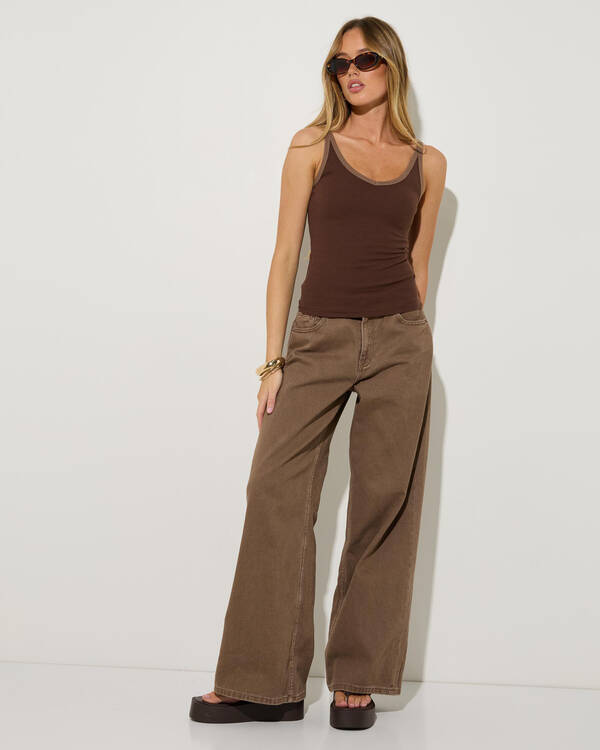 Ava And Ever Stevie V Neck Top for Womens