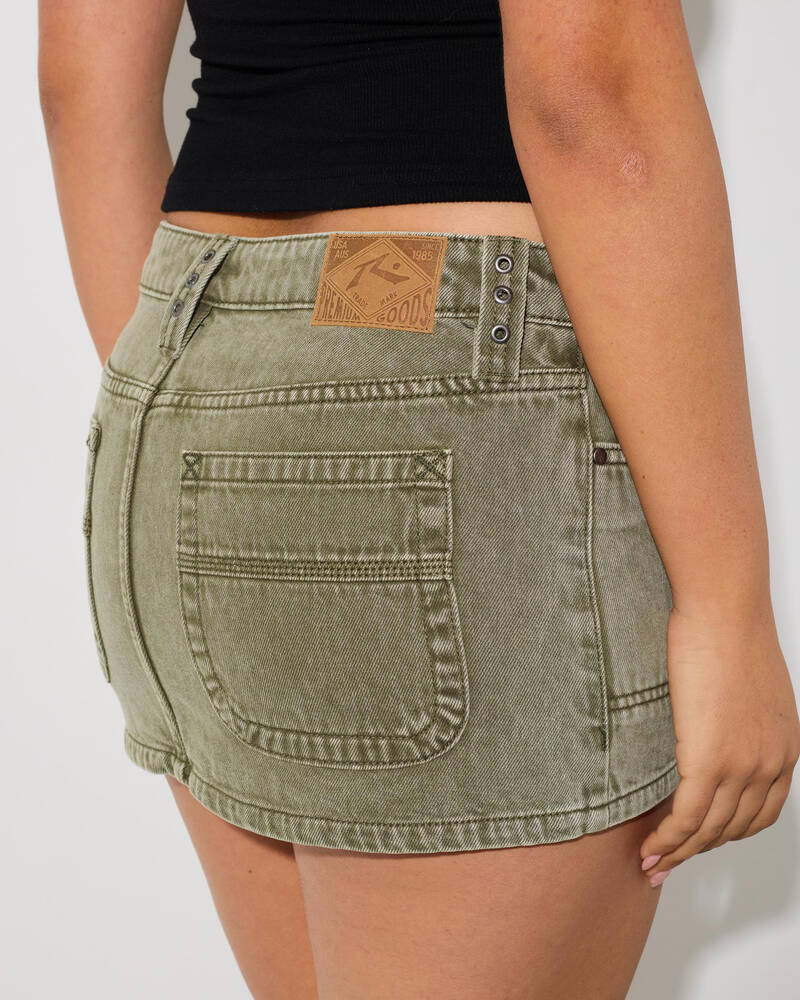 Rusty Alley Low Rise Mini Skirt for Womens