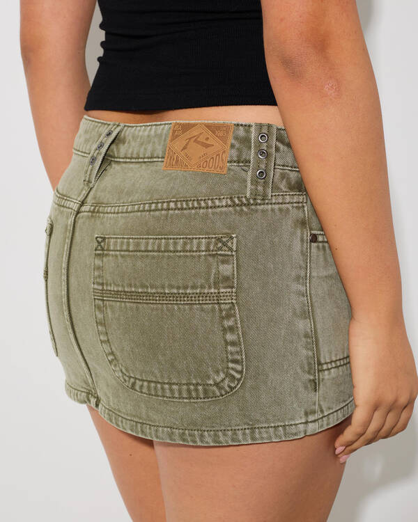 Rusty Alley Low Rise Mini Skirt for Womens