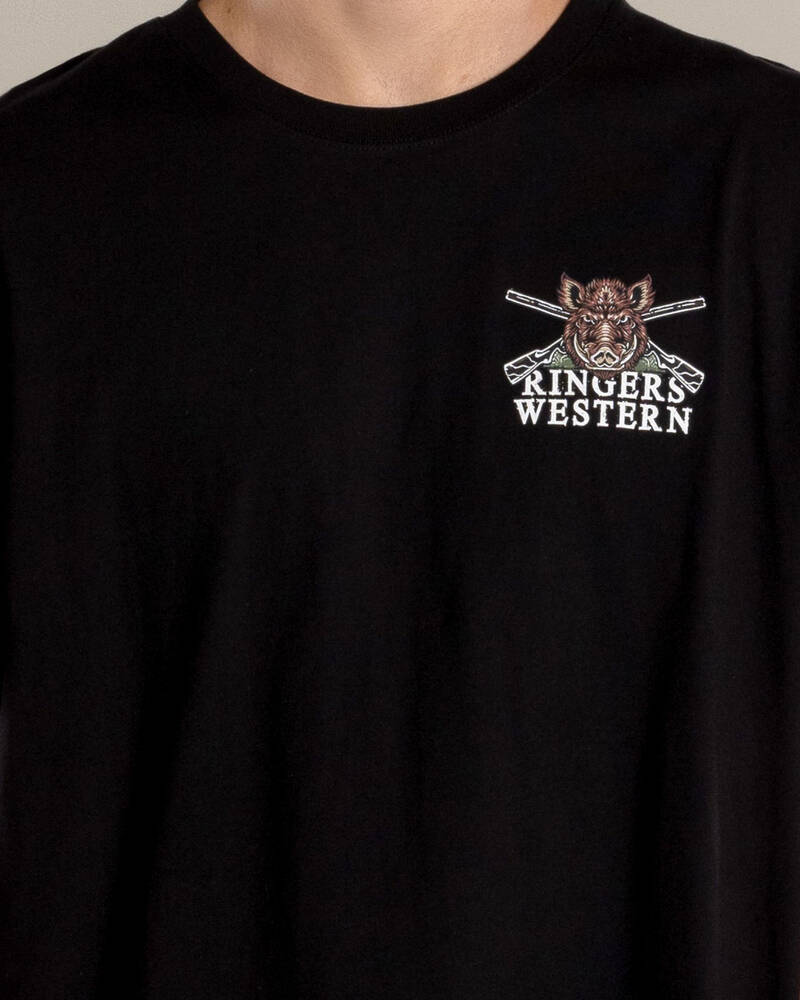 Ringers Western Wild Boar Relaxed T-Shirt for Mens