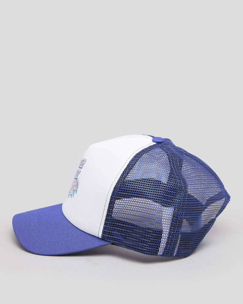 Santa Cruz Girls' Cosmic Flower Trucker Cap for Womens