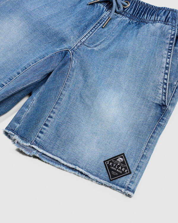 Skylark Toddlers' Edge Elastic Waist Shorts for Mens