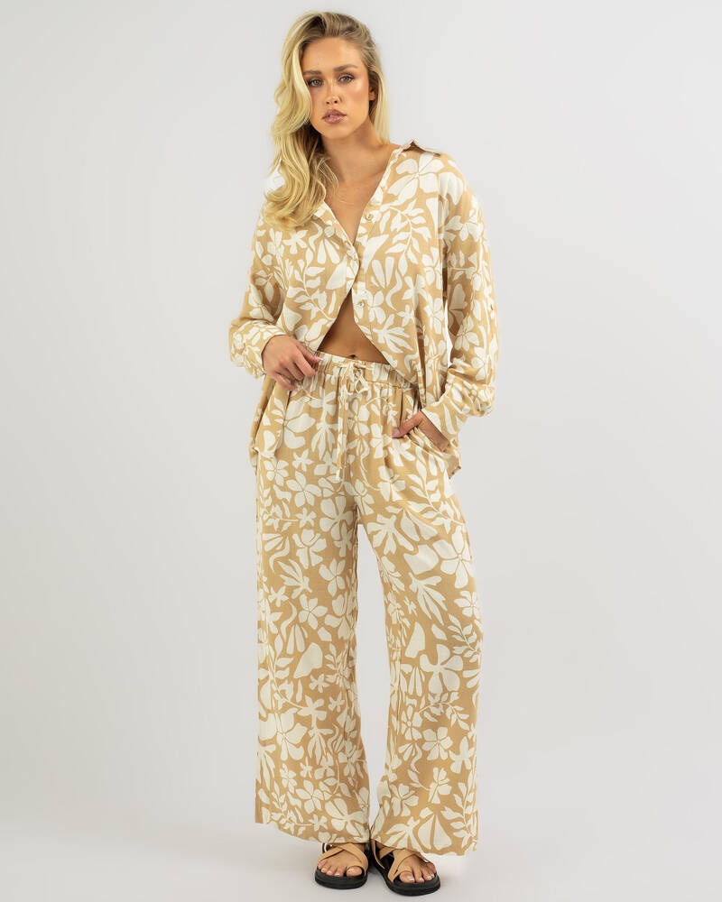 Paper Heart Santorini Beach Pants for Womens