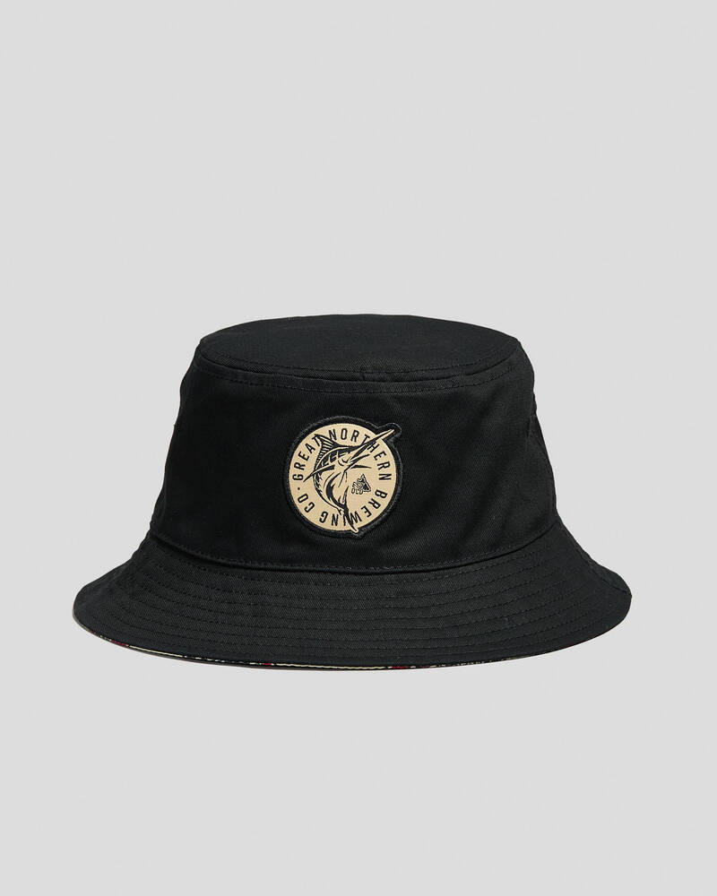 Great Northern GN Stamp Reversible Bucket Hat for Mens