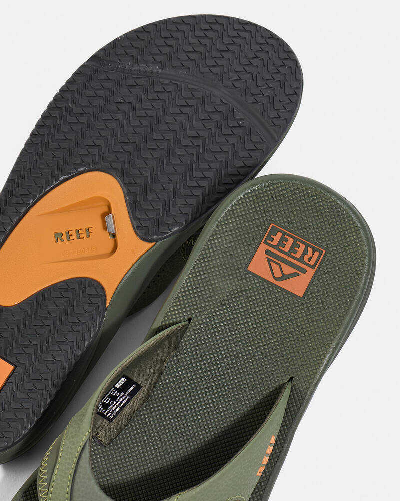 Reef Cushion Fanning Thongs for Mens