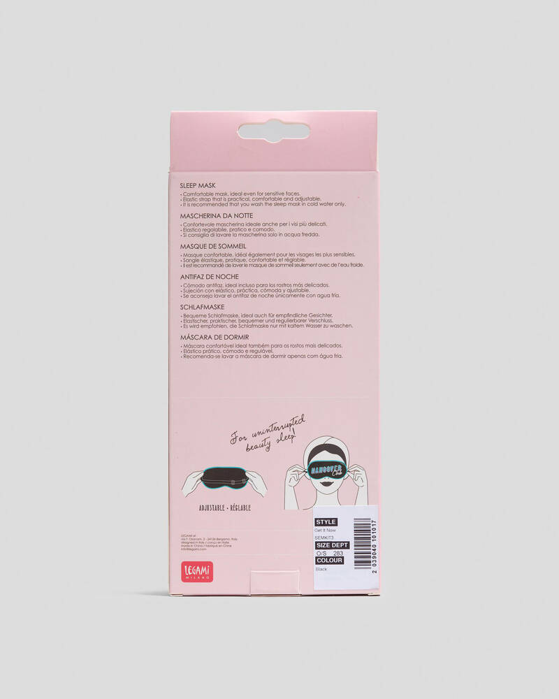 Get It Now Hangover Sleep Mask for Womens