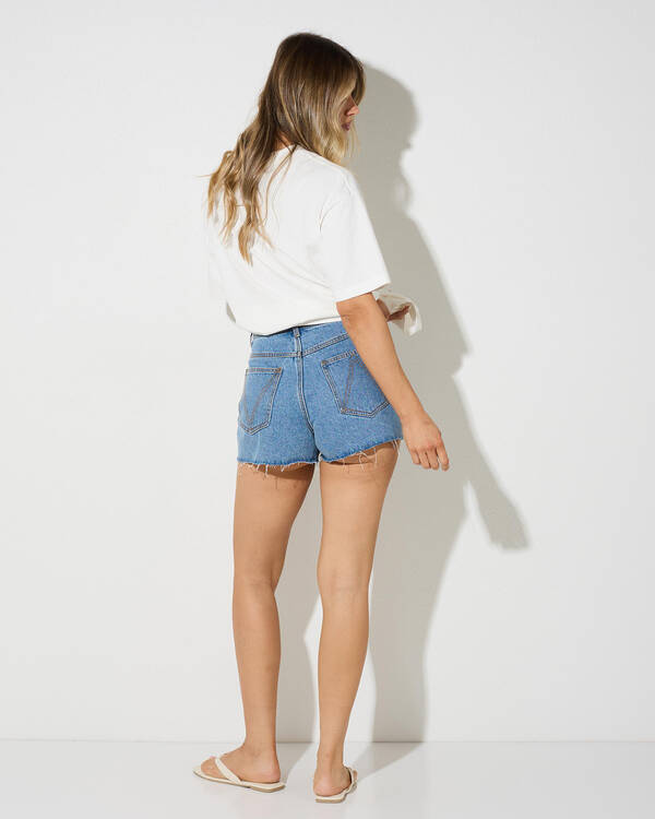 RVCA Pacific Denim Shorts for Womens