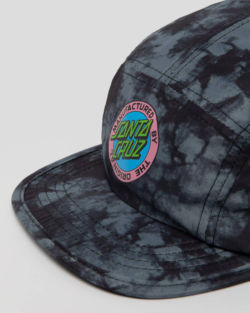 Santa Cruz MFG Dot Retro Tie Dye Hat for Mens