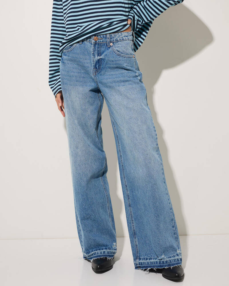 DESU Faith Straight Leg Jeans for Womens