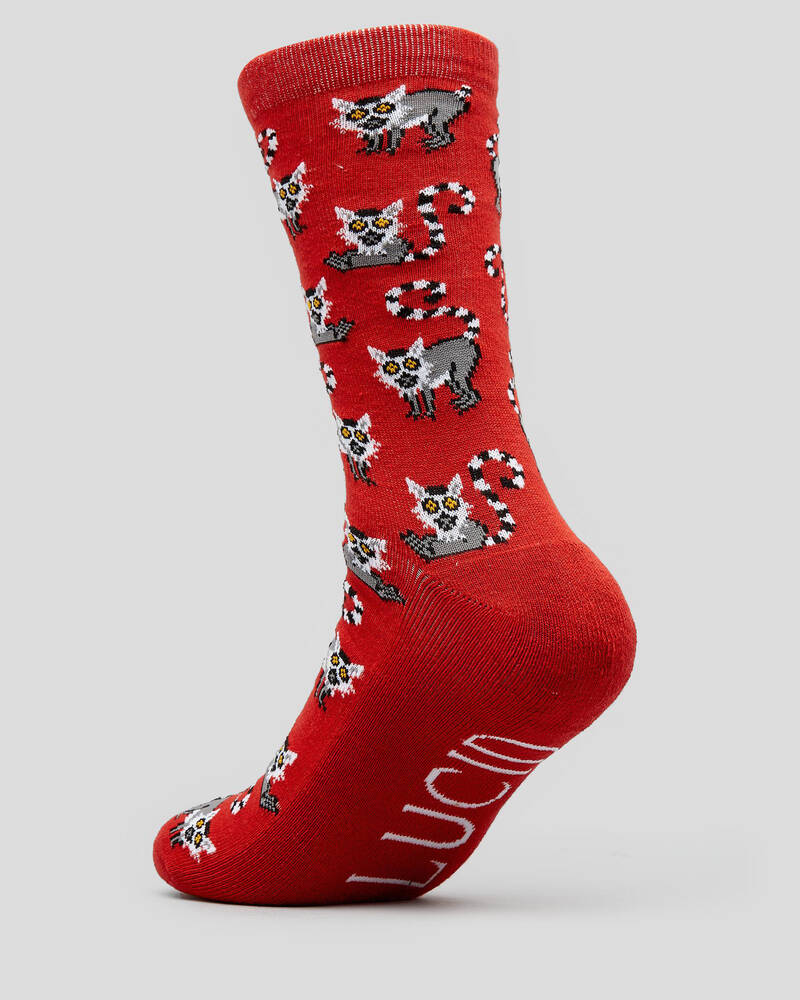 Lucid Lemur Socks for Mens