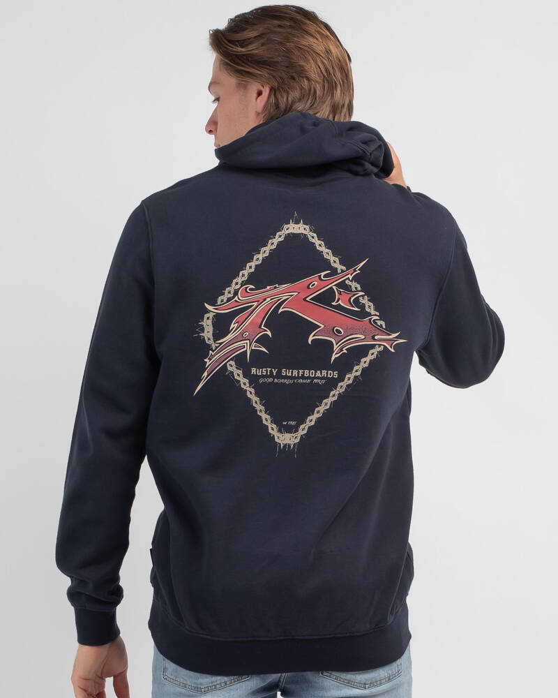 Rusty Home Skillet Hoodie for Mens