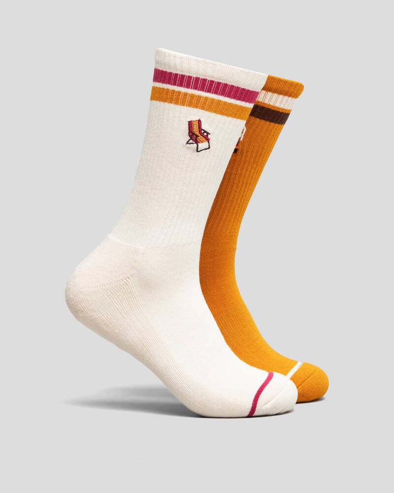 FOOT-IES Backyard Sneaker Socks 2 Pack for Mens