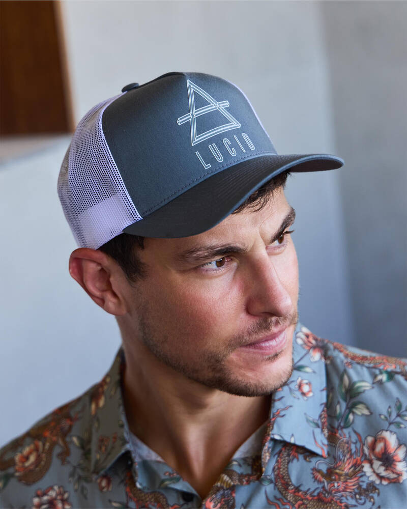 Lucid Engrave Trucker Cap for Mens