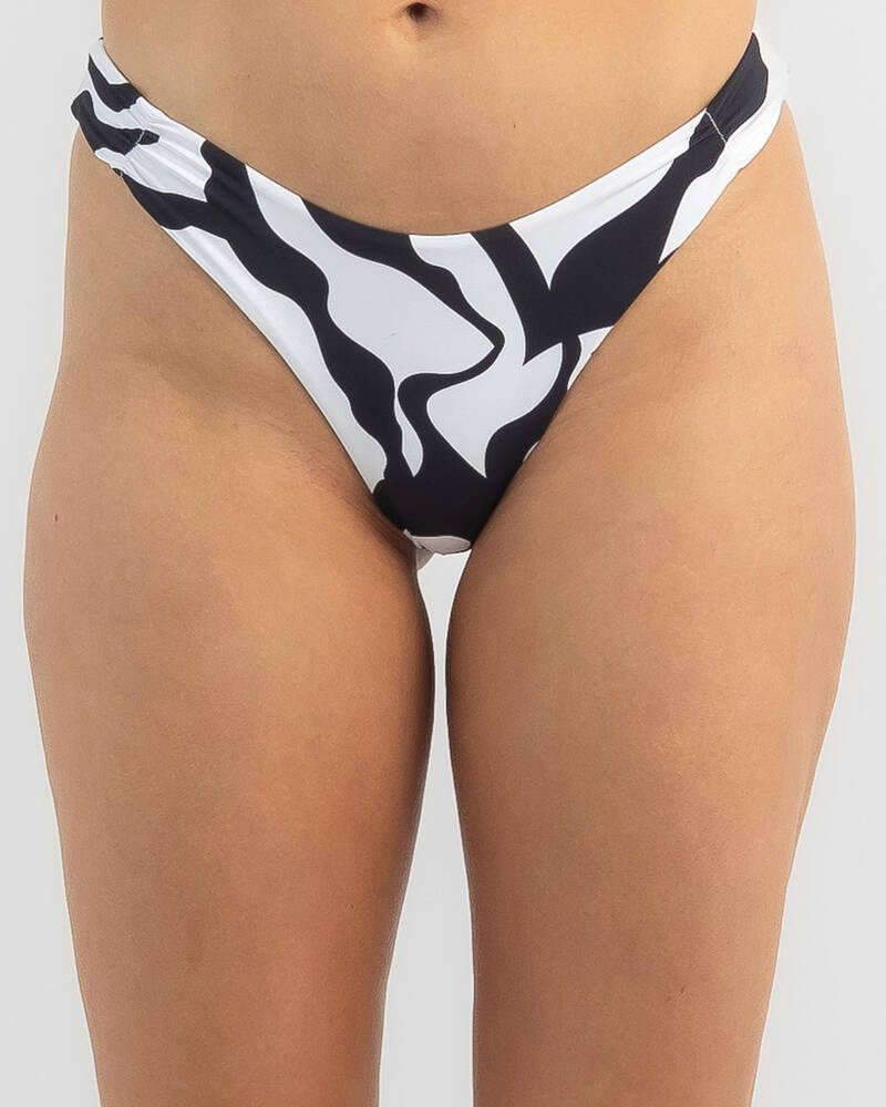 Kaiami Alfie Ruch Cheeky Bikini Bottom for Womens