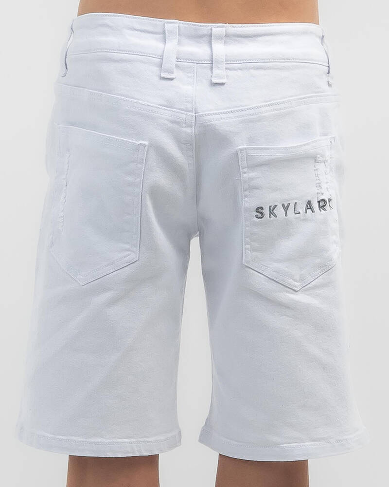 Skylark Boys' Evident Denim Walk Shorts for Mens