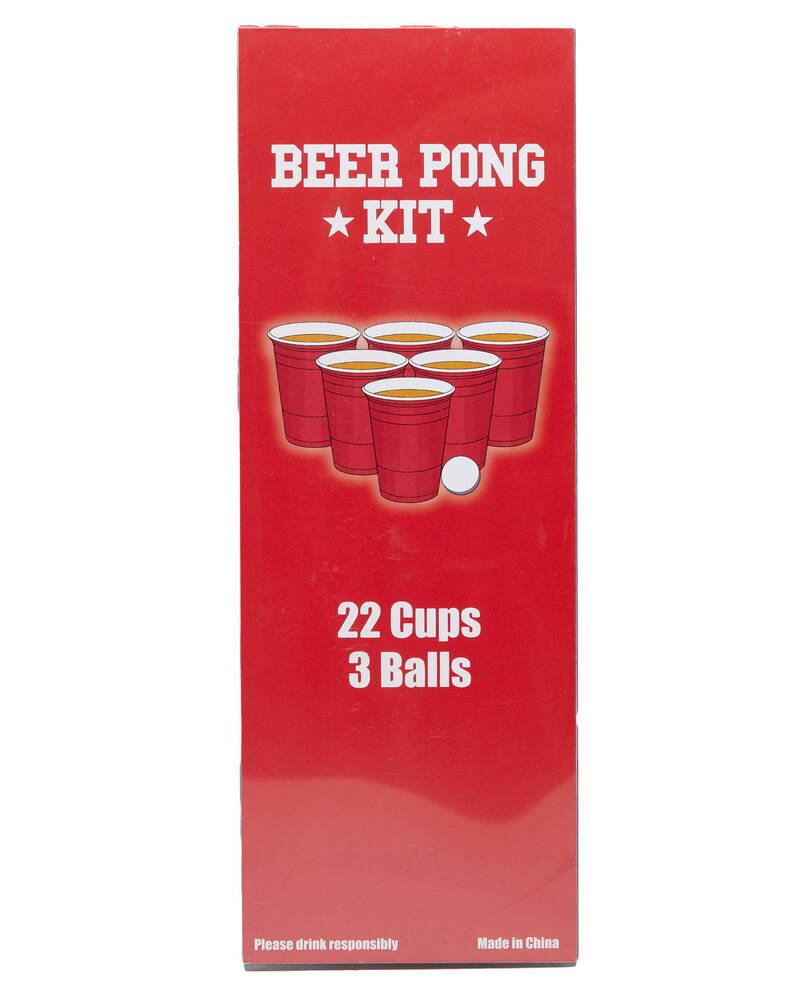 Get It Now 16oz Beer Pong Set for Unisex