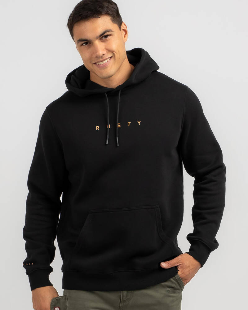 Rusty Short Cut Hoodie for Mens