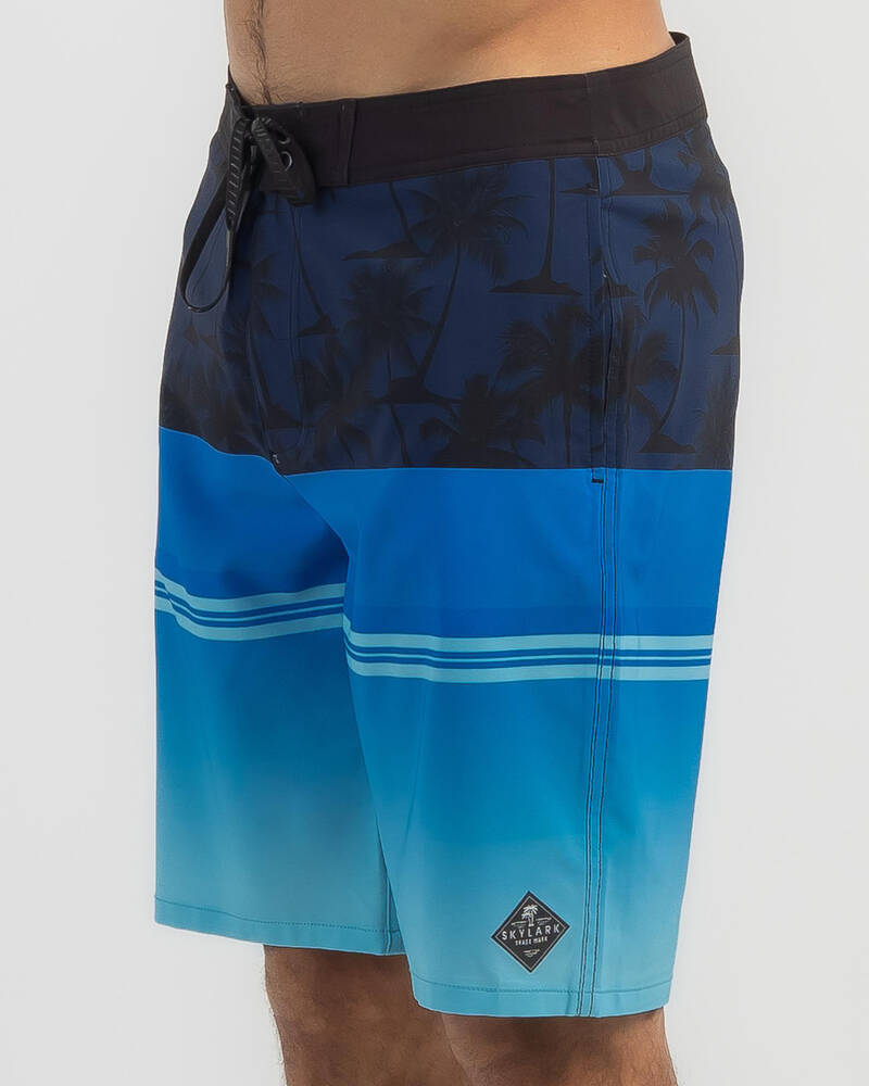 Skylark Cerulean Board Shorts for Mens