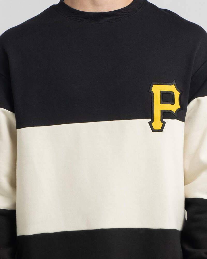 Majestic Tri Panel Pittsburgh Crew Sweatshirt for Mens