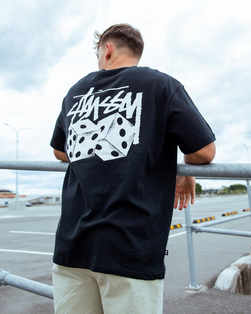 Stussy Pair of Dice T-Shirt for Mens