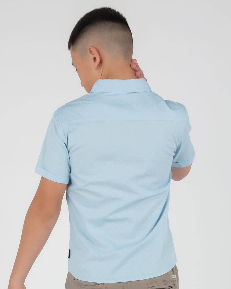 Lucid Boys' Atomic Short Sleeve Shirt for Mens