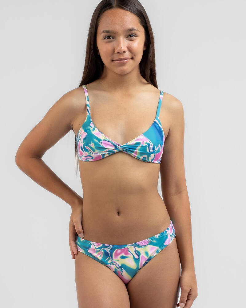 Topanga Girls' Paddle Pop Bralette Bikini Set for Womens