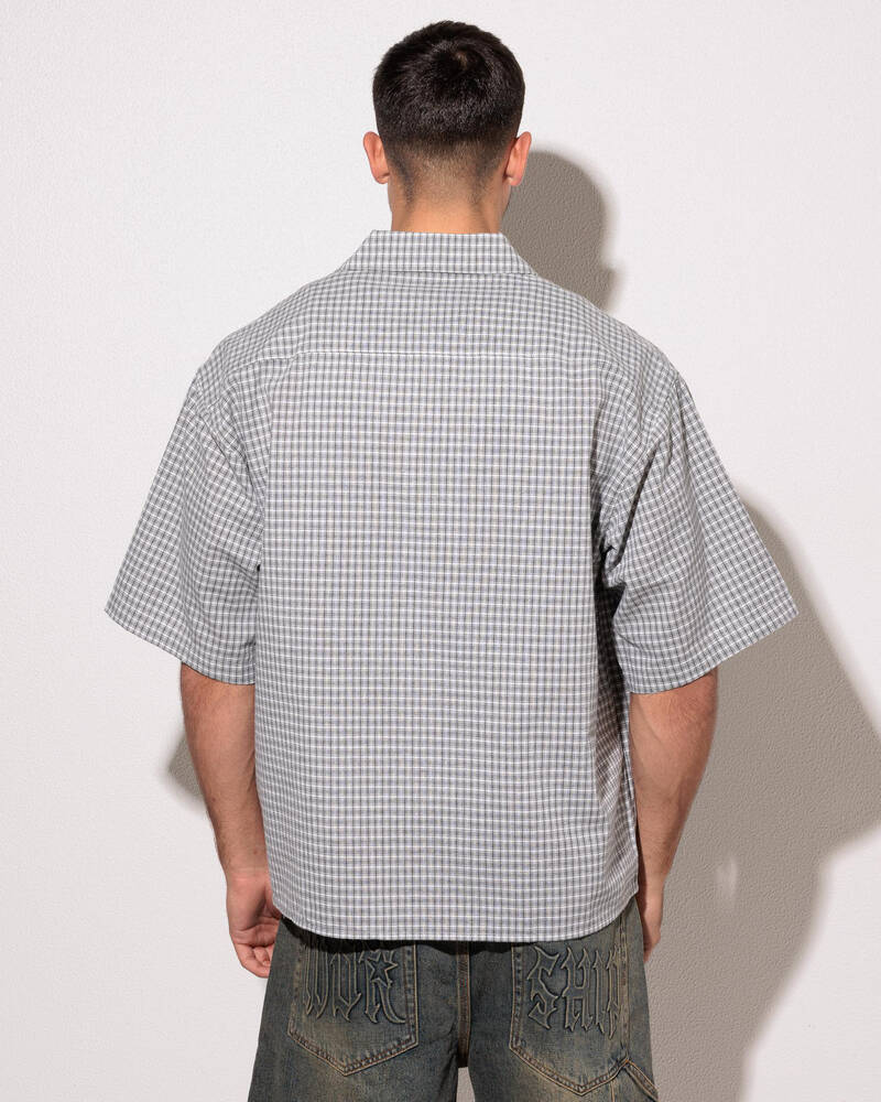 Worship Supplies Tainted Love Box Crop Short Sleeve Shirt for Mens