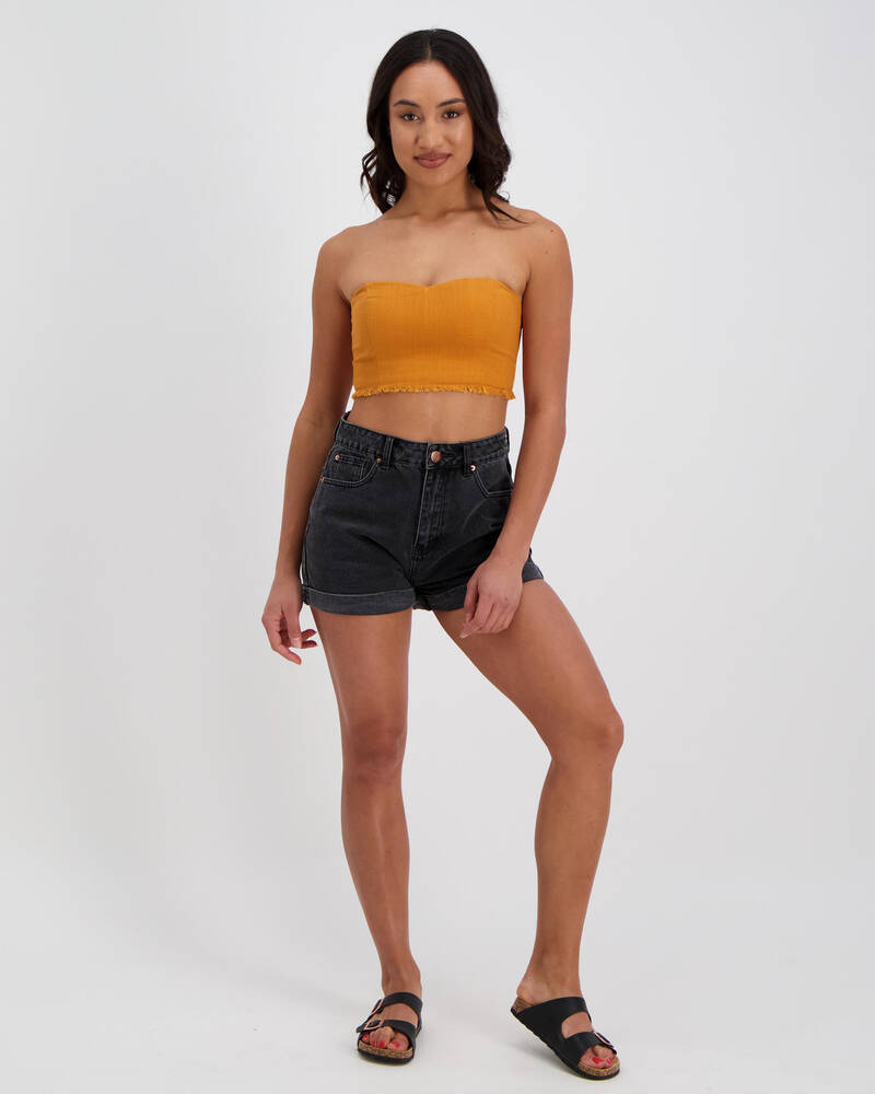 Mooloola Bayside Frill Tube Top for Womens