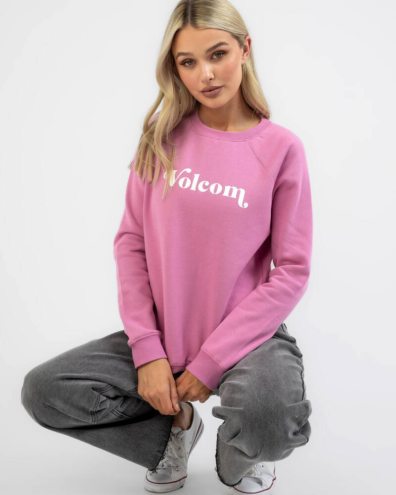 Volcom Get More Crewneck Sweatshirt for Womens