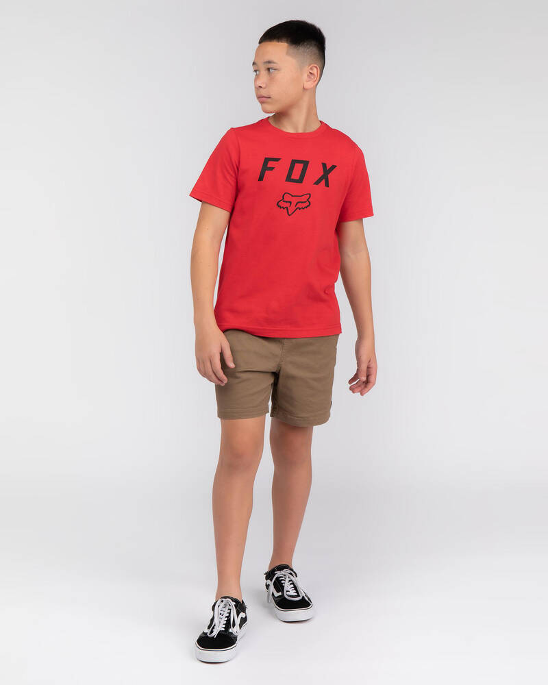 Fox Boys' Legacy Moth T-Shirt for Mens