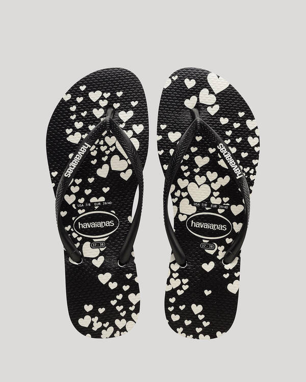 Kids' Slim Mini Hearts Thongs