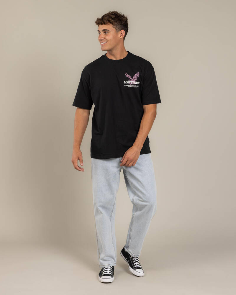 Nena & Pasadena Simulation Box Fit T-Shirt for Mens