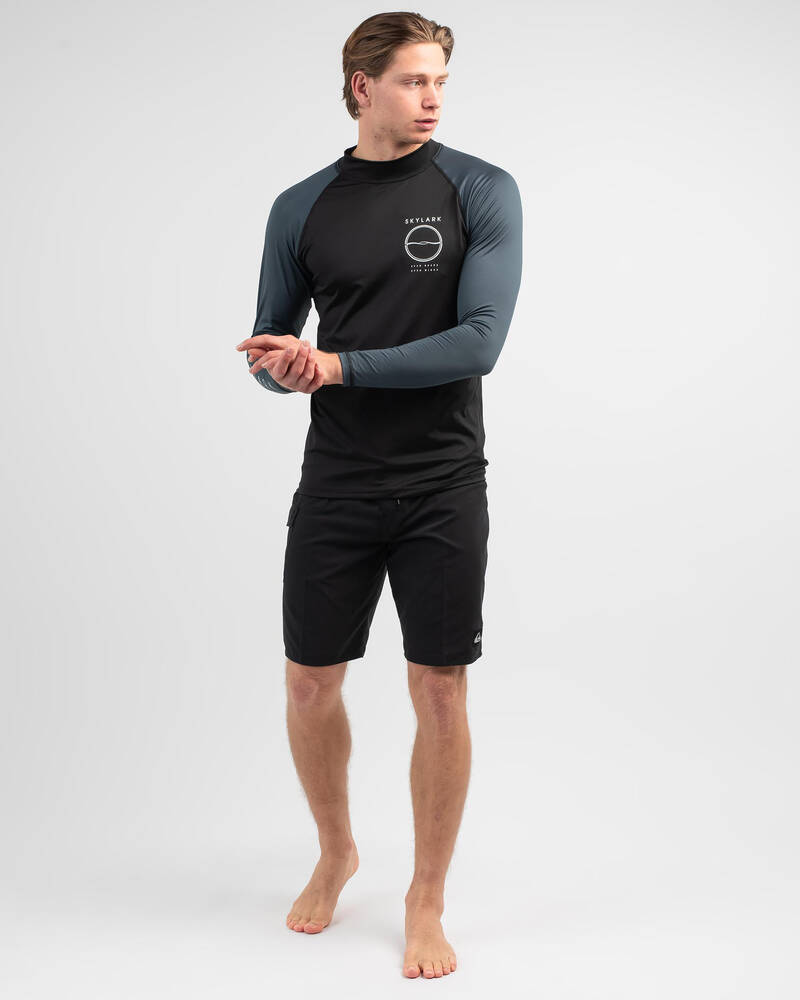 Skylark Inbound Long Sleeve Rash Vest for Mens