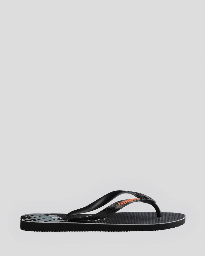 Havaianas Kids' Top Print Splice Thongs for Mens