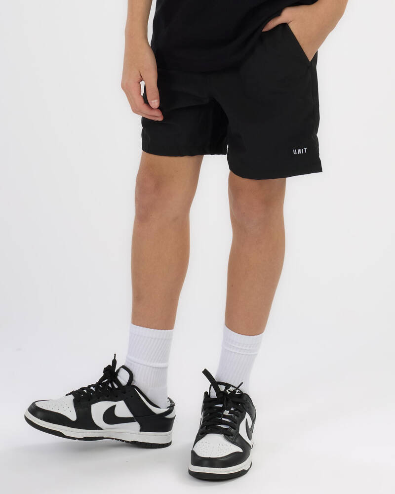 Unit Boys' Block Elastic Shorts for Mens