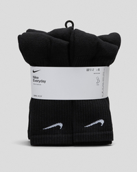 Nike Everyday Cushioned Crew Socks 6 Pack for Mens image number null