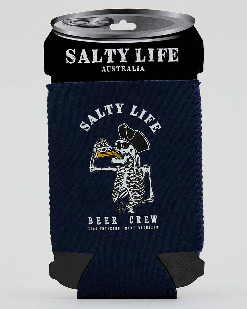 Salty Life Wasted Stubby Cooler for Mens