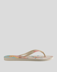 Havaianas Slim Floral Thongs for Womens image number null
