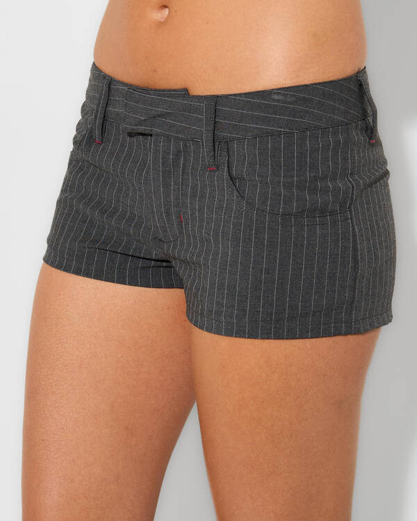 Rusty Finance Mommy Suit Shorts for Womens