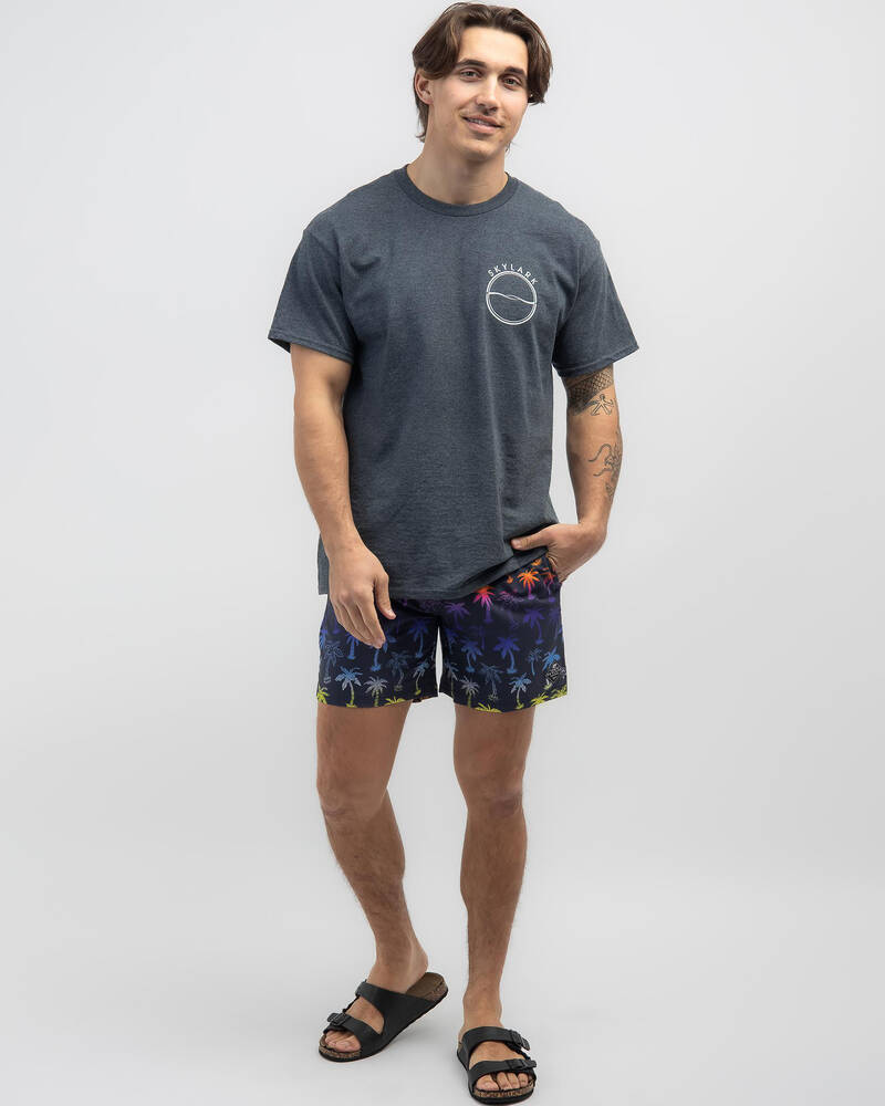 Skylark Spectral Elastic Waist Shorts for Mens
