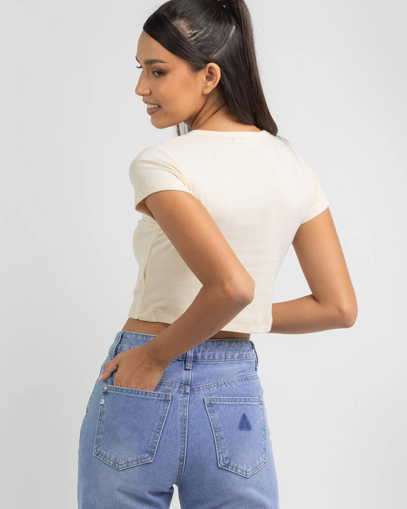 MRKT. Western Baby Tee for Womens