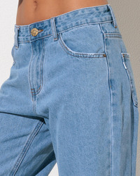 DESU Icon Straight Leg Jeans for Womens image number null