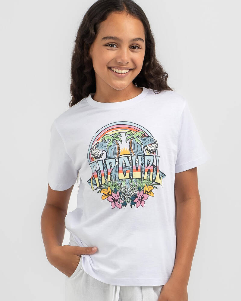 Rip Curl Girls' Block Party T-Shirt for Womens