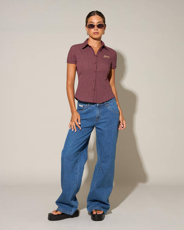 Rusty Missy May Check Shirt for Womens