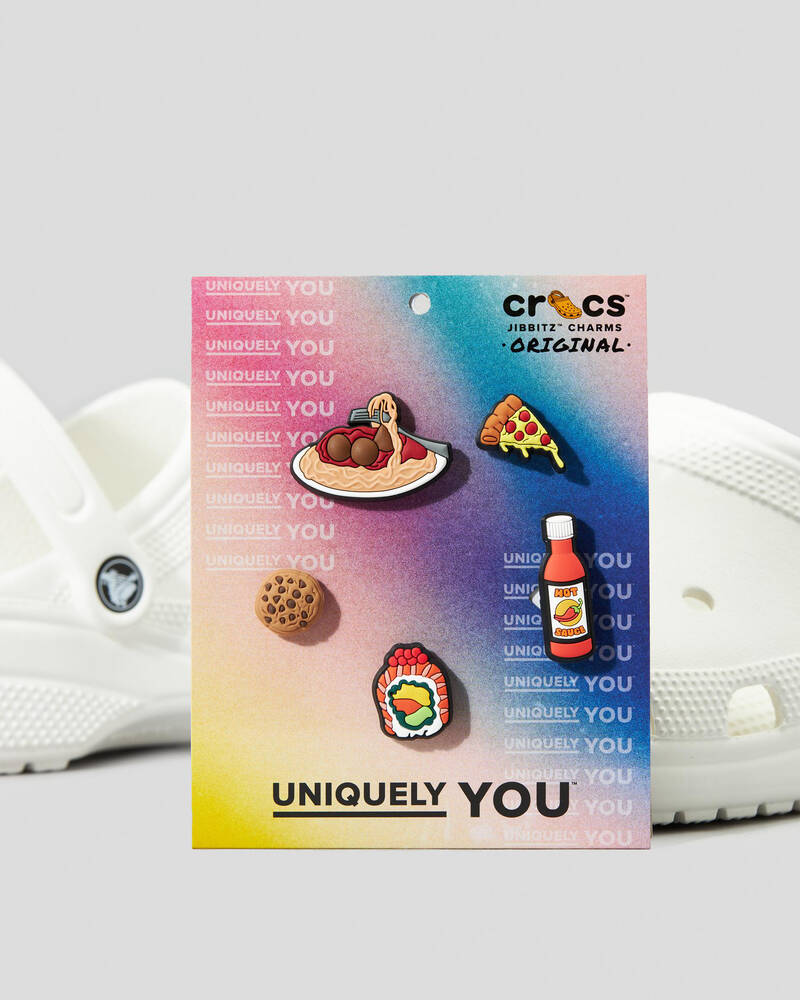 Crocs Food Lovers Jibbitz 5 Pack for Unisex