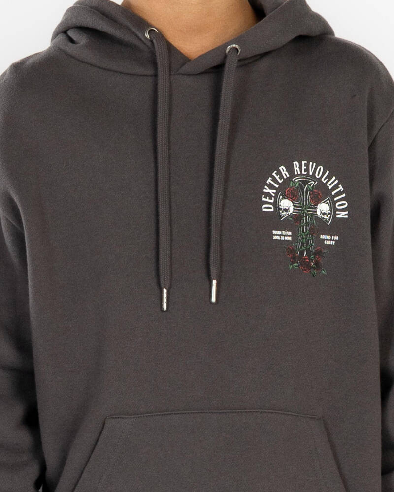 Dexter Boys' Wreathed Cross Hoodie for Mens