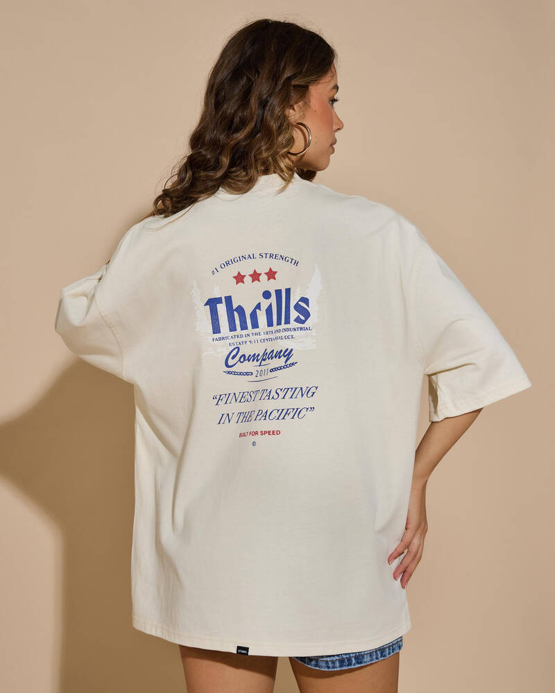 Thrills Original Strength Oversized T-Shirt for Womens