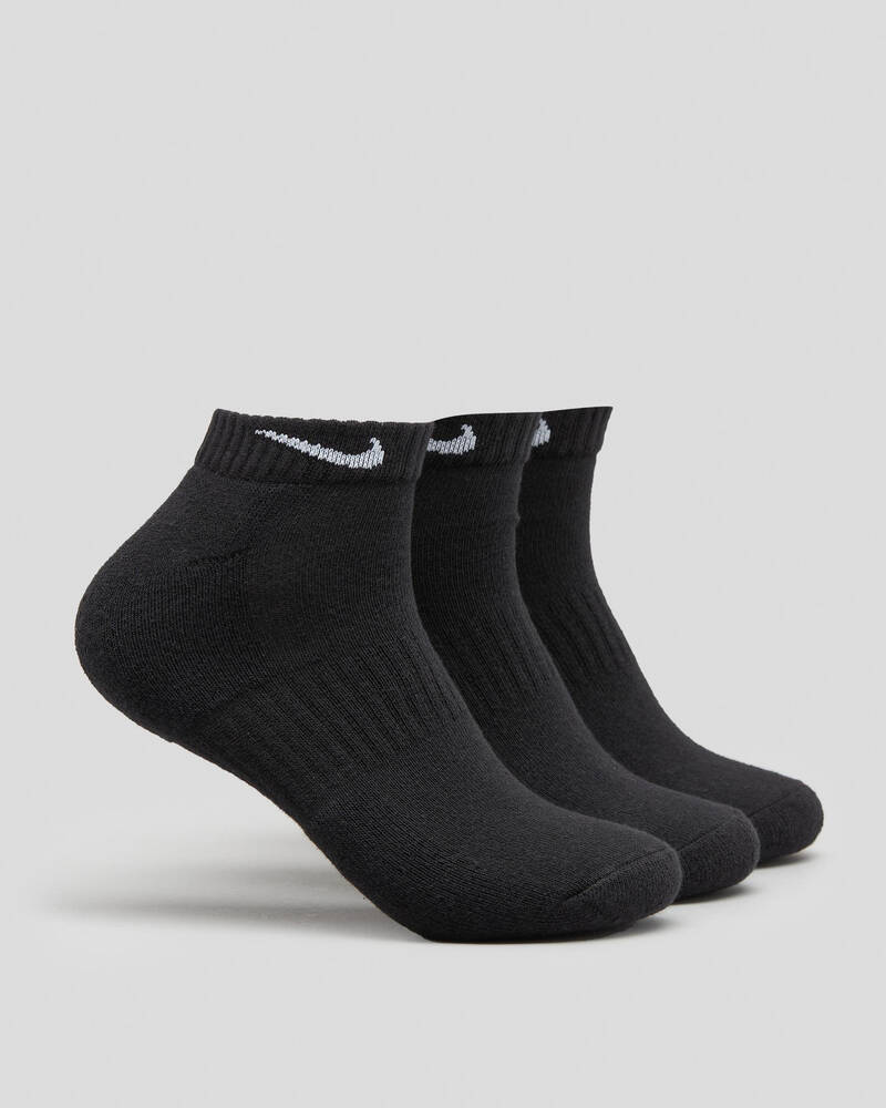 Nike Everyday Cushion Low Socks 3 Pack for Mens